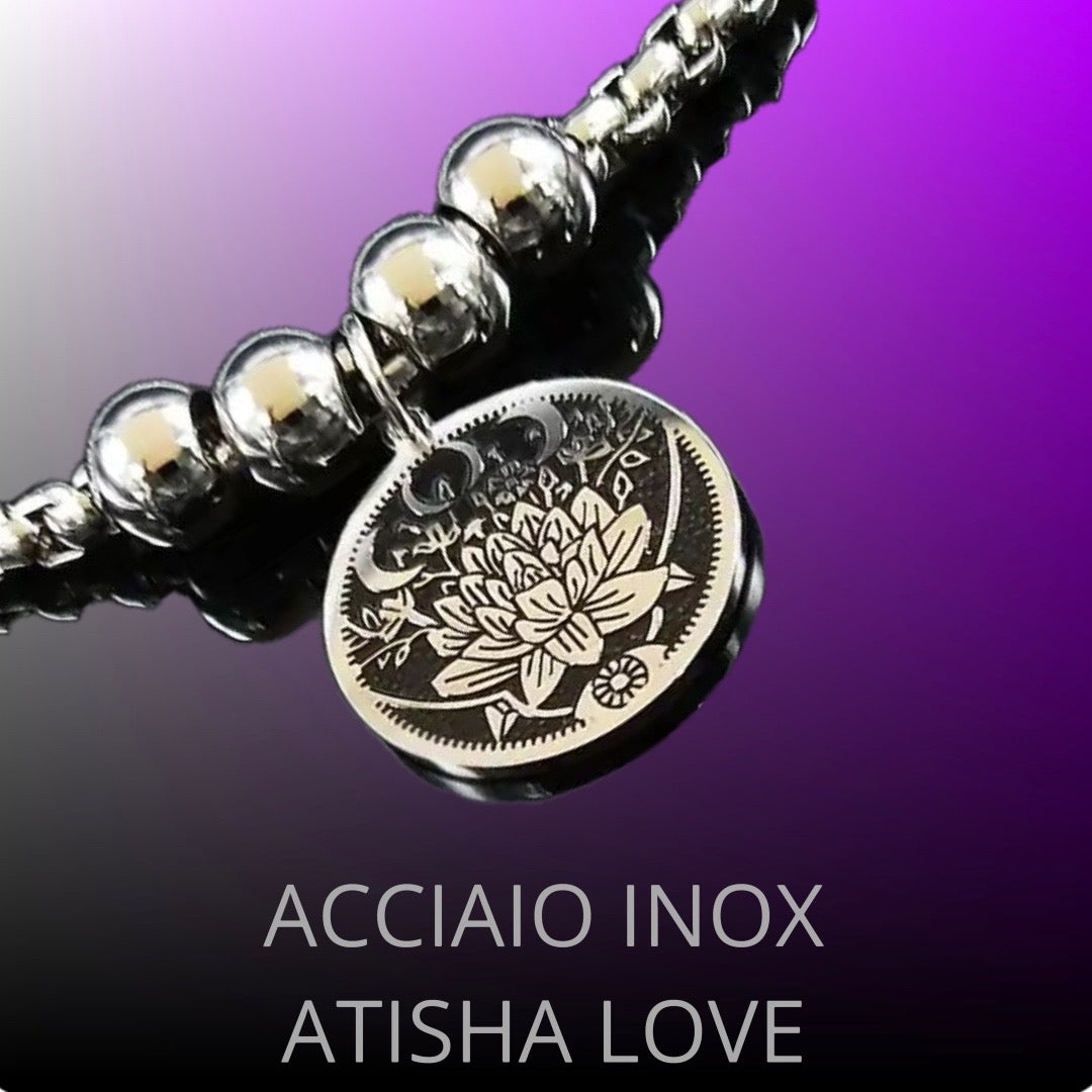 ALBERO della VITA ACCIAIO~Bracciale in acciaio inossidabile