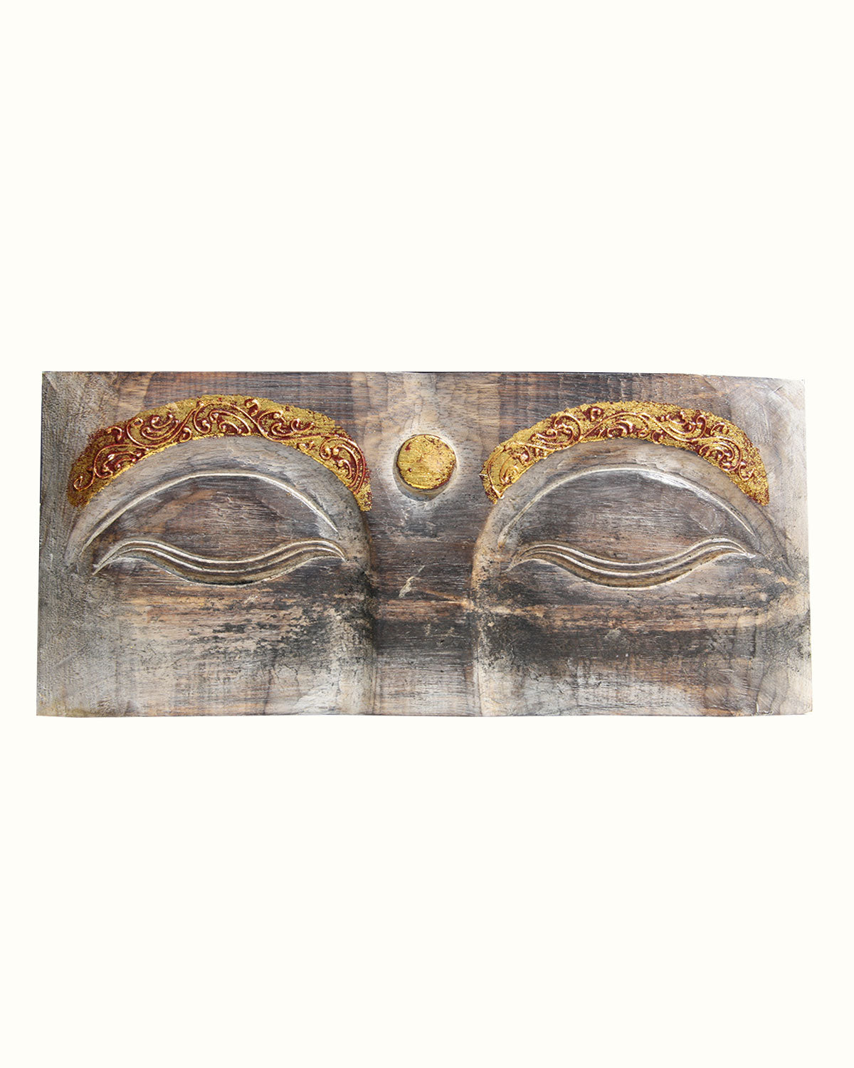 BUDDHA'S EYES~ BORSA SHOPPING NEPALESE IN TESSUTO ~