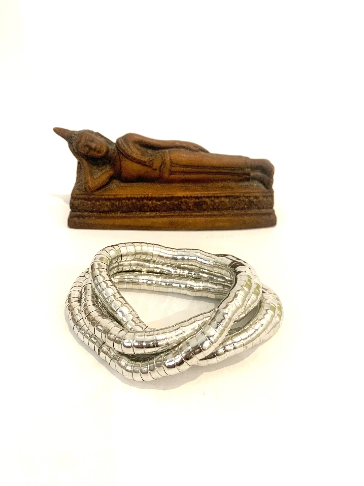 SNAKE ~collana in maglia metallica flessibile