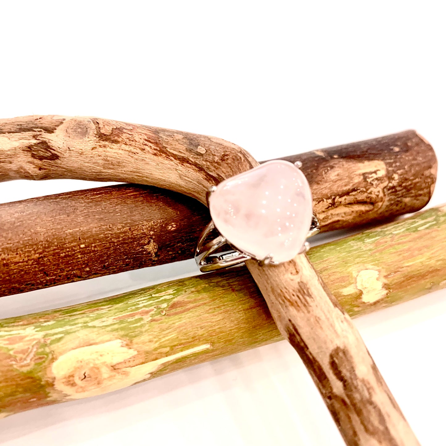 CUORE REIKI ~ Anello in pietra dura naturale