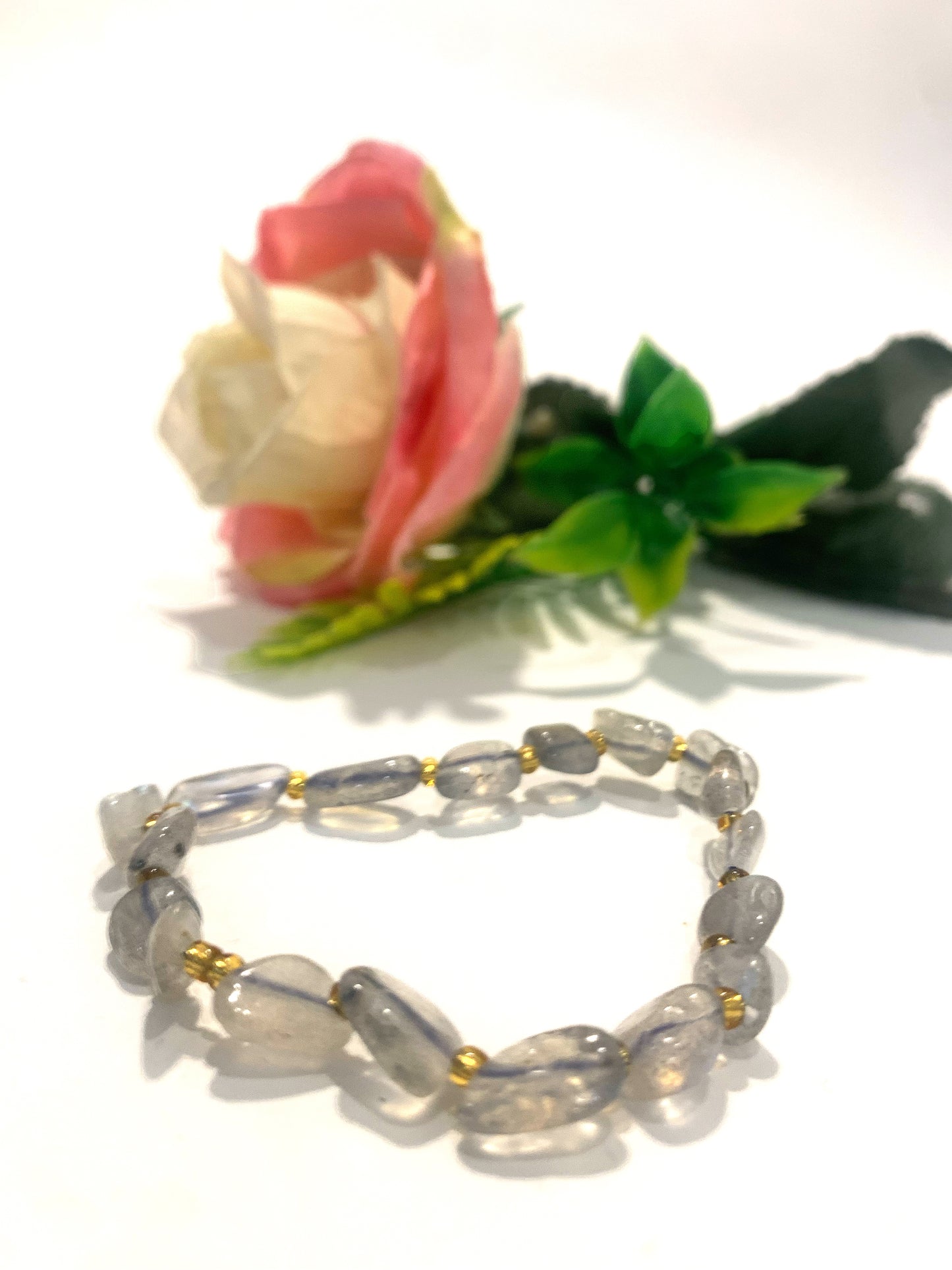 THERA ~ Bracciale in QUARZO elasticizzato ~ Nirvana Stones