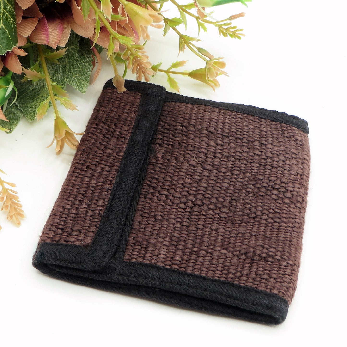 HEMP TIBETAN WALLET ~ portafogli in CANAPA Tibetana ~