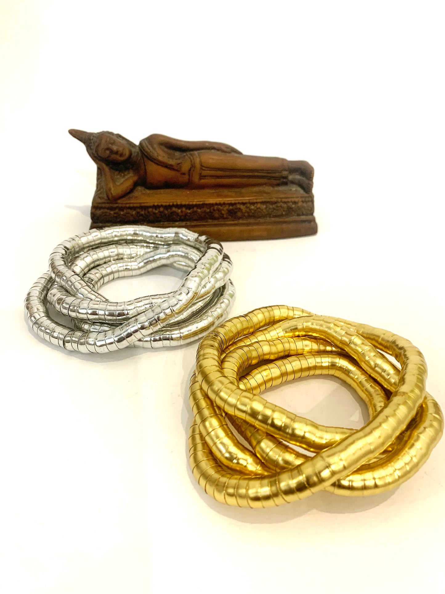 SNAKE ~collana in maglia metallica flessibile