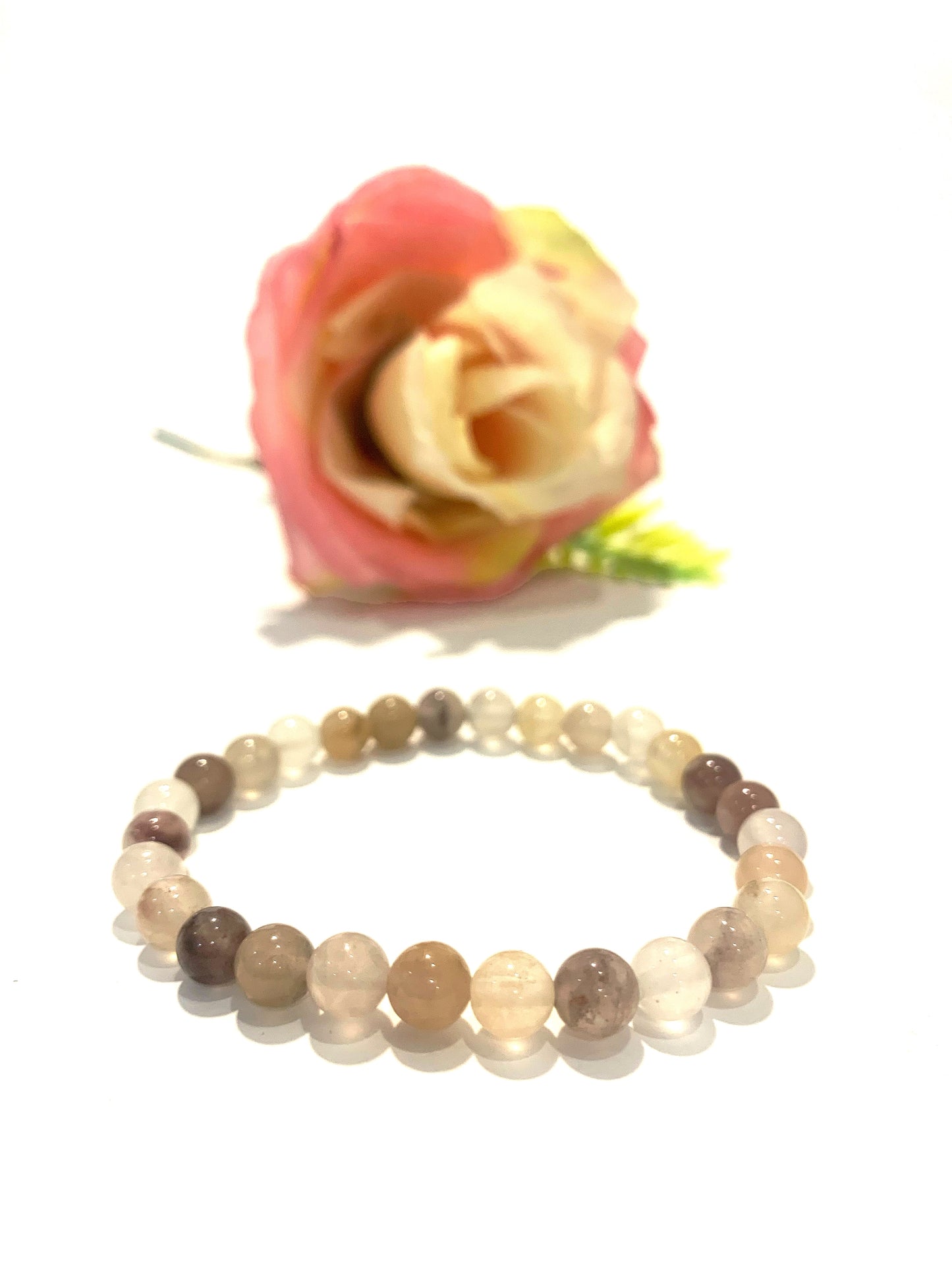 MANIPURA ~ Bracciale in QUARZO RUTILATO naturale ~ qualita' AAA