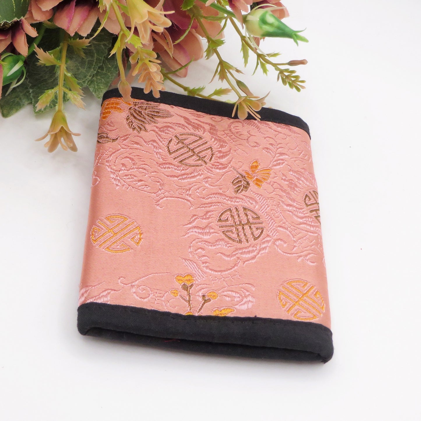 TIBETAN WALLET small ~ portafogli in broccato di seta Tibetana ~