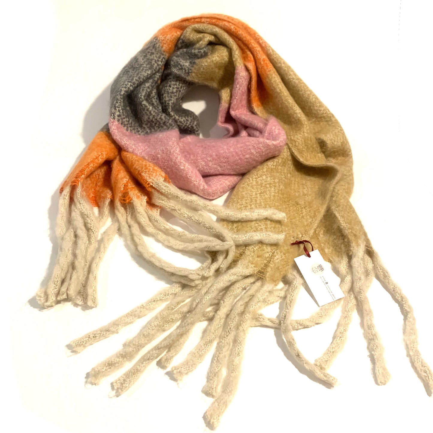SHAWL NEPAL STRIPES -Scialle da meditazione