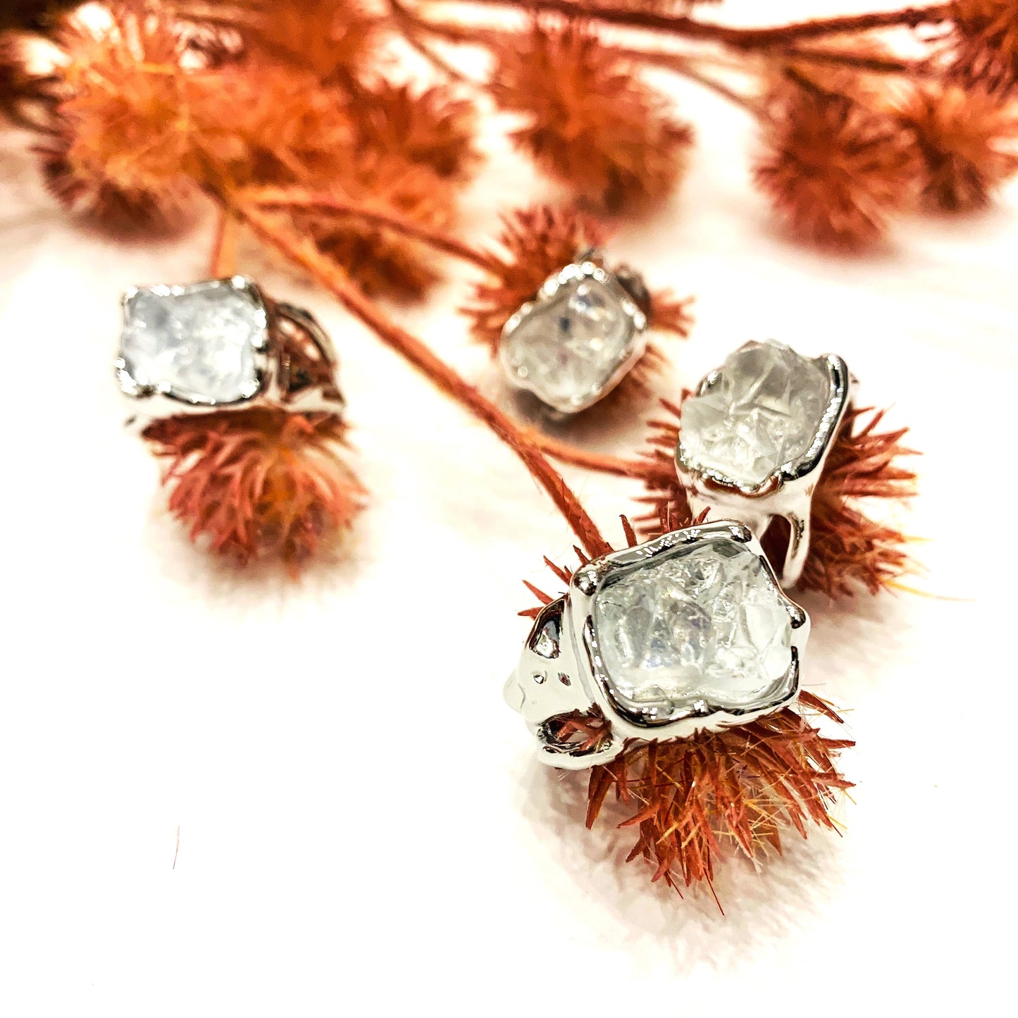 YIN E YANG CRYSTAL ~ fede Zen vintage ~ design fluido e artistico ~ Maschile e femminile ~ in metallo copper Silver 925 Plated