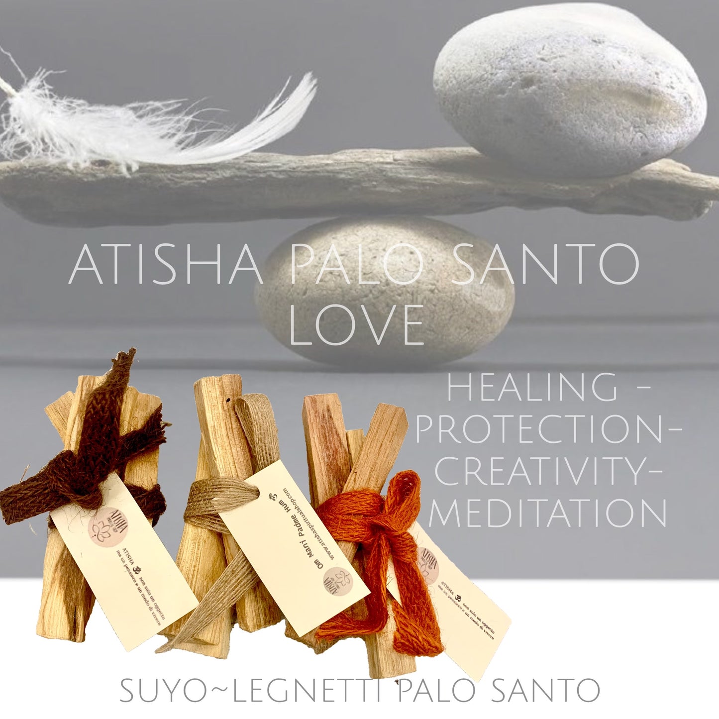 SUYO - PALO SANTO Love~Legnetti di Palo Santo, legno santo