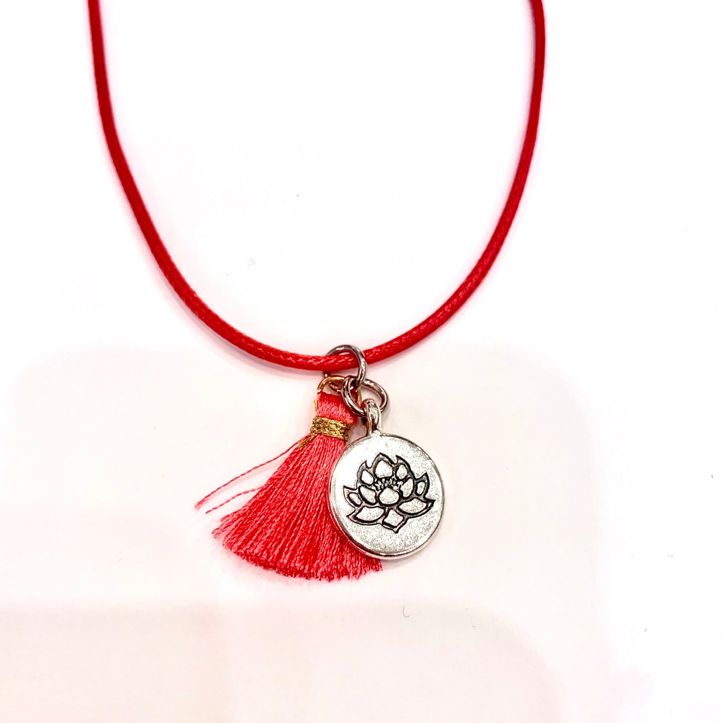 Bushido in Kanji~Pendenti su cordino cerato con nappina