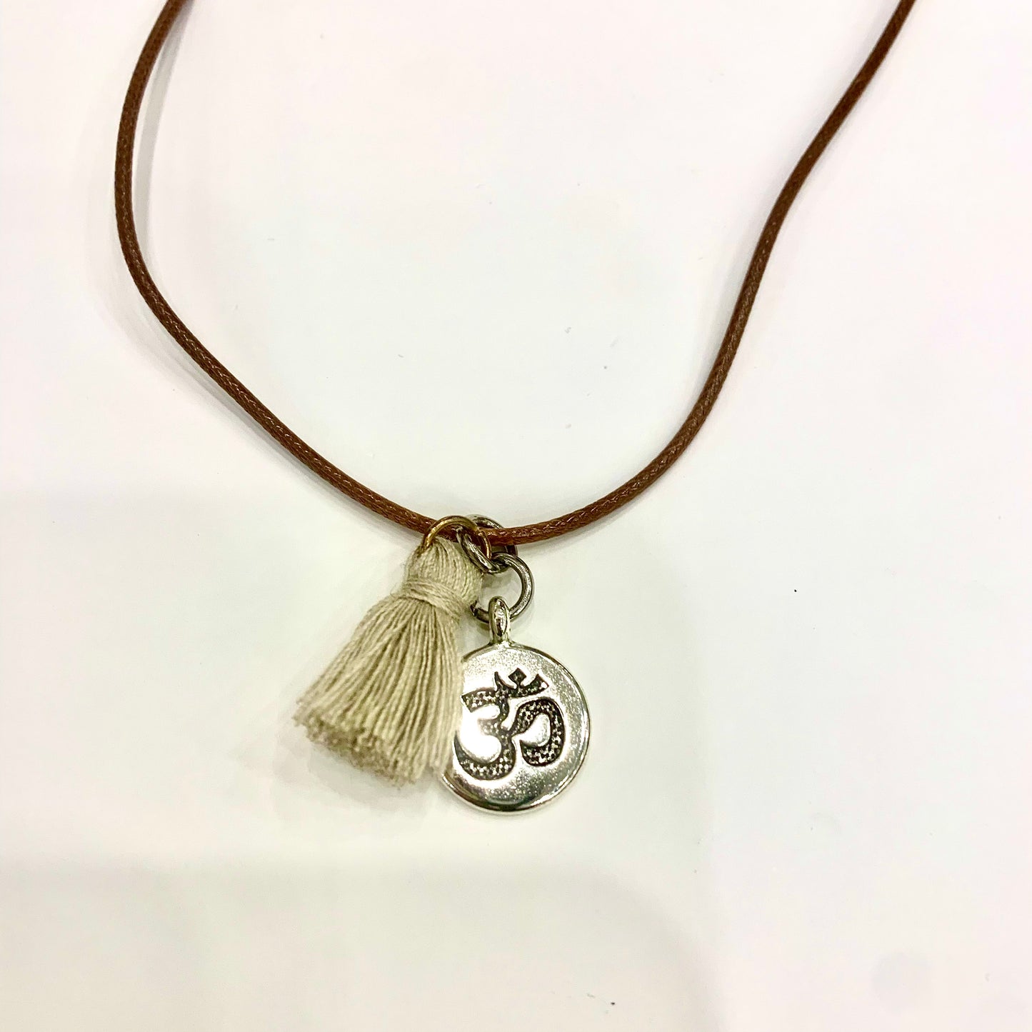 Bushido in Kanji~Pendenti su cordino cerato con nappina