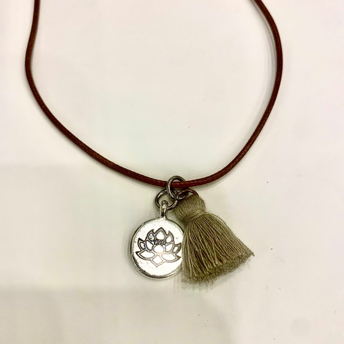 Bushido in Kanji~Pendenti su cordino cerato con nappina