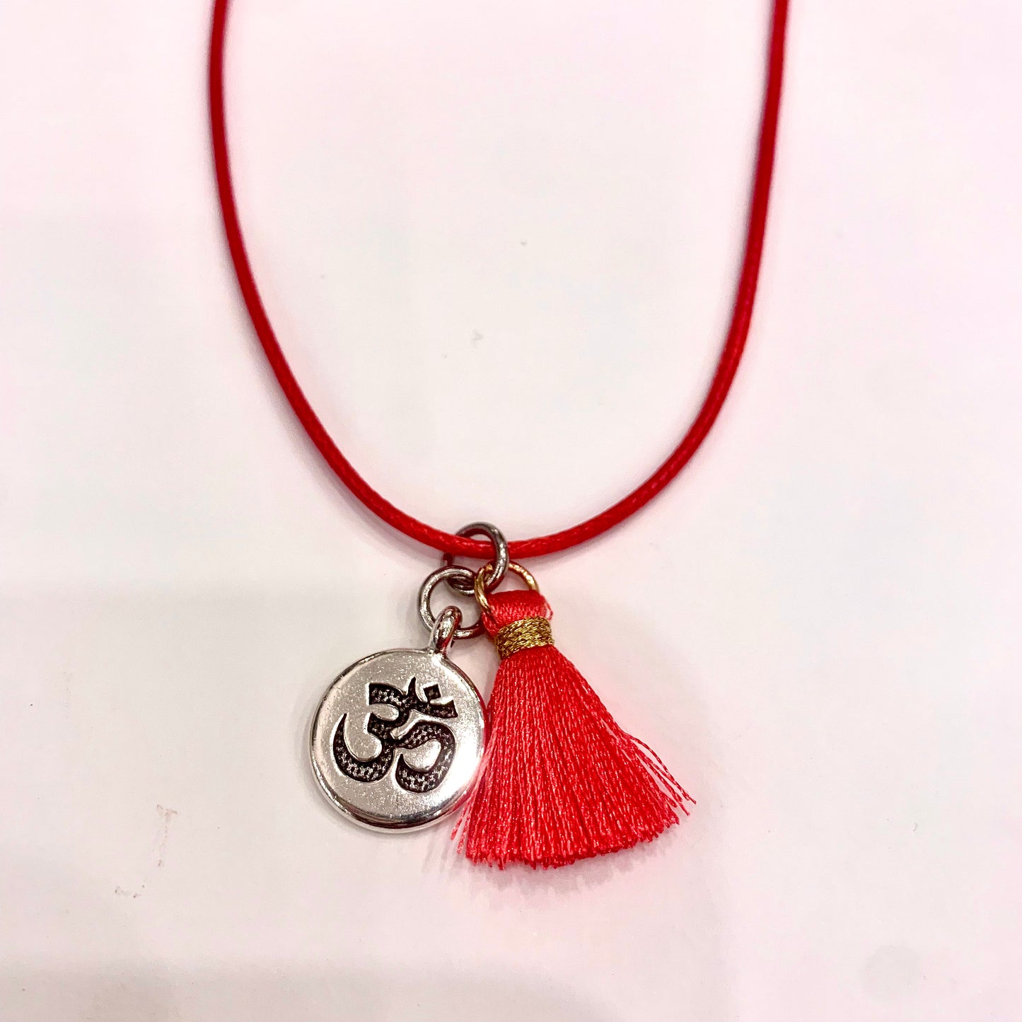Bushido in Kanji~Pendenti su cordino cerato con nappina