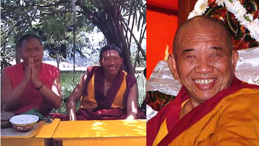 Geshe Champa Ghiatso e Lama Thubten Yeshe