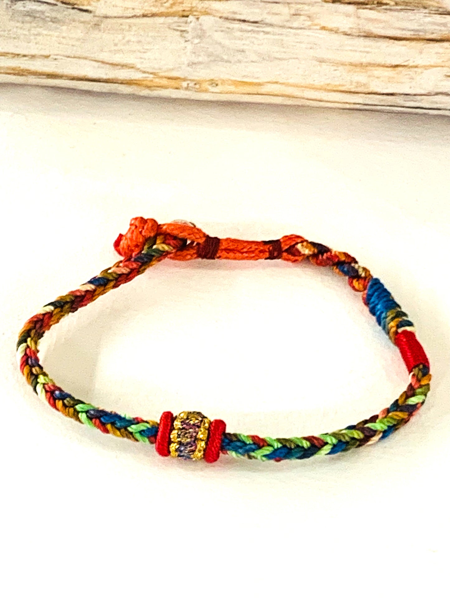 NORBU ~ BRACCIALE TIBET SU CORDINO