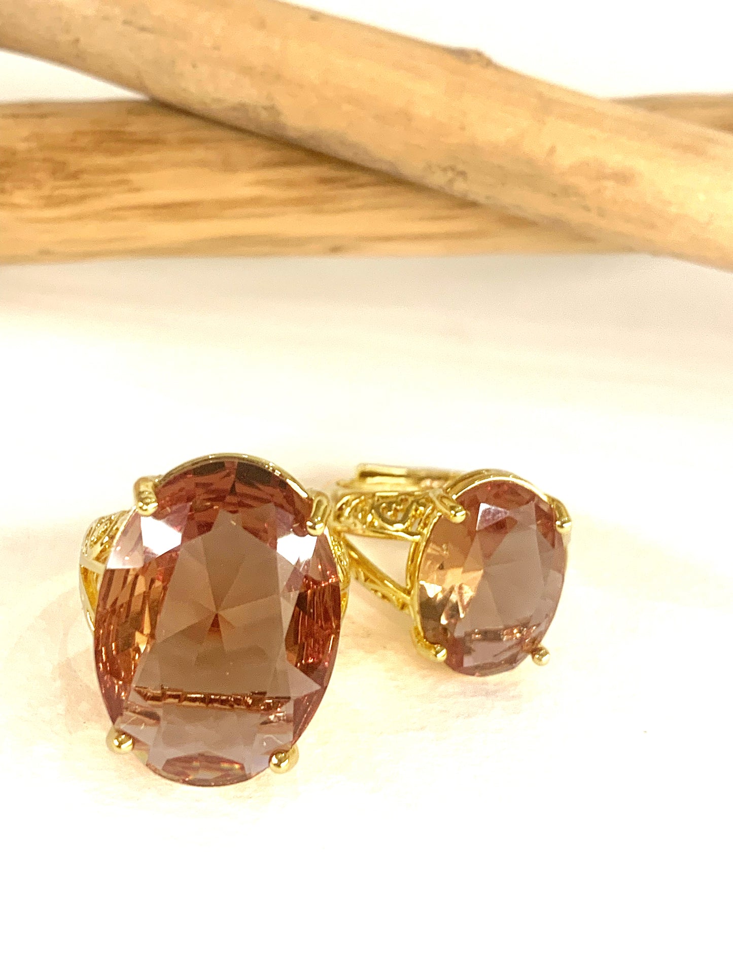 RANI XL ~ Anello regolabile con Zultanite  naturale -