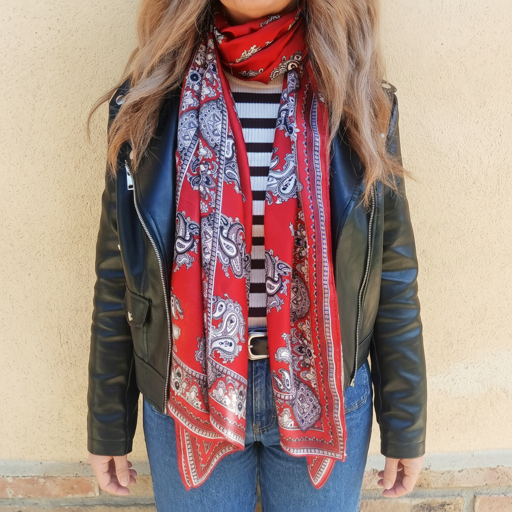 Iconic  ~ Foulard 120 x 60