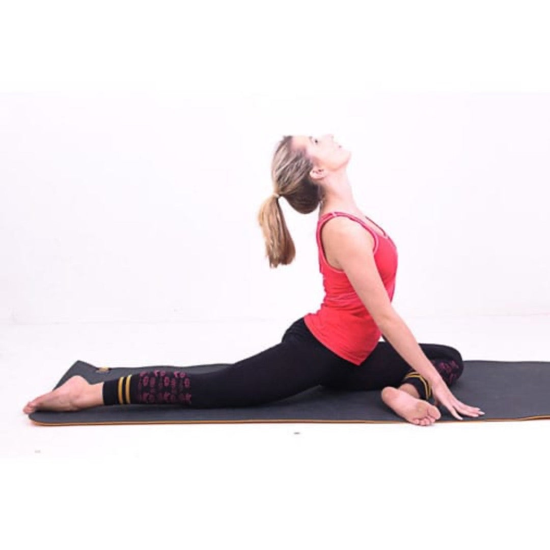 Hatha Asana Yoga Capri Pants ~ senza cuciture ~ Black