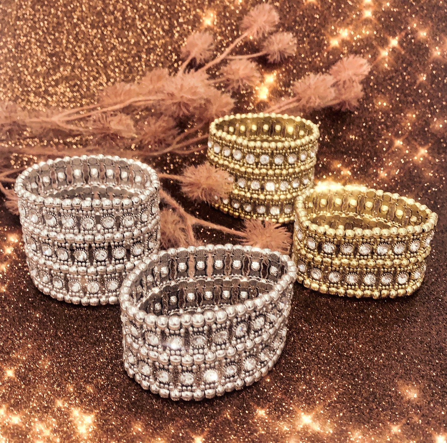 DĀKINĪ ~ Iconic new Millennium ~ Bracciale elastico etno-chic