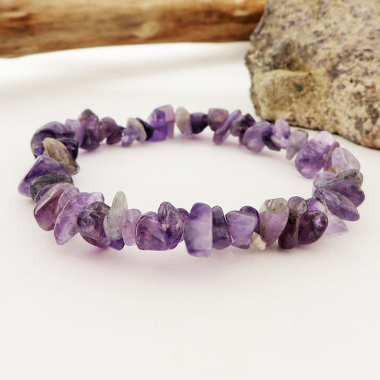 OMAGGIO ~ Bracciale in chips QUARZO ~7 colours- Nirvana Stones