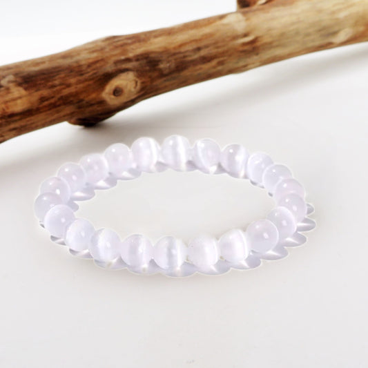 CHANDRAKANTA ~ Bracciale in MOONSTONES naturale ~ qualita' AAA