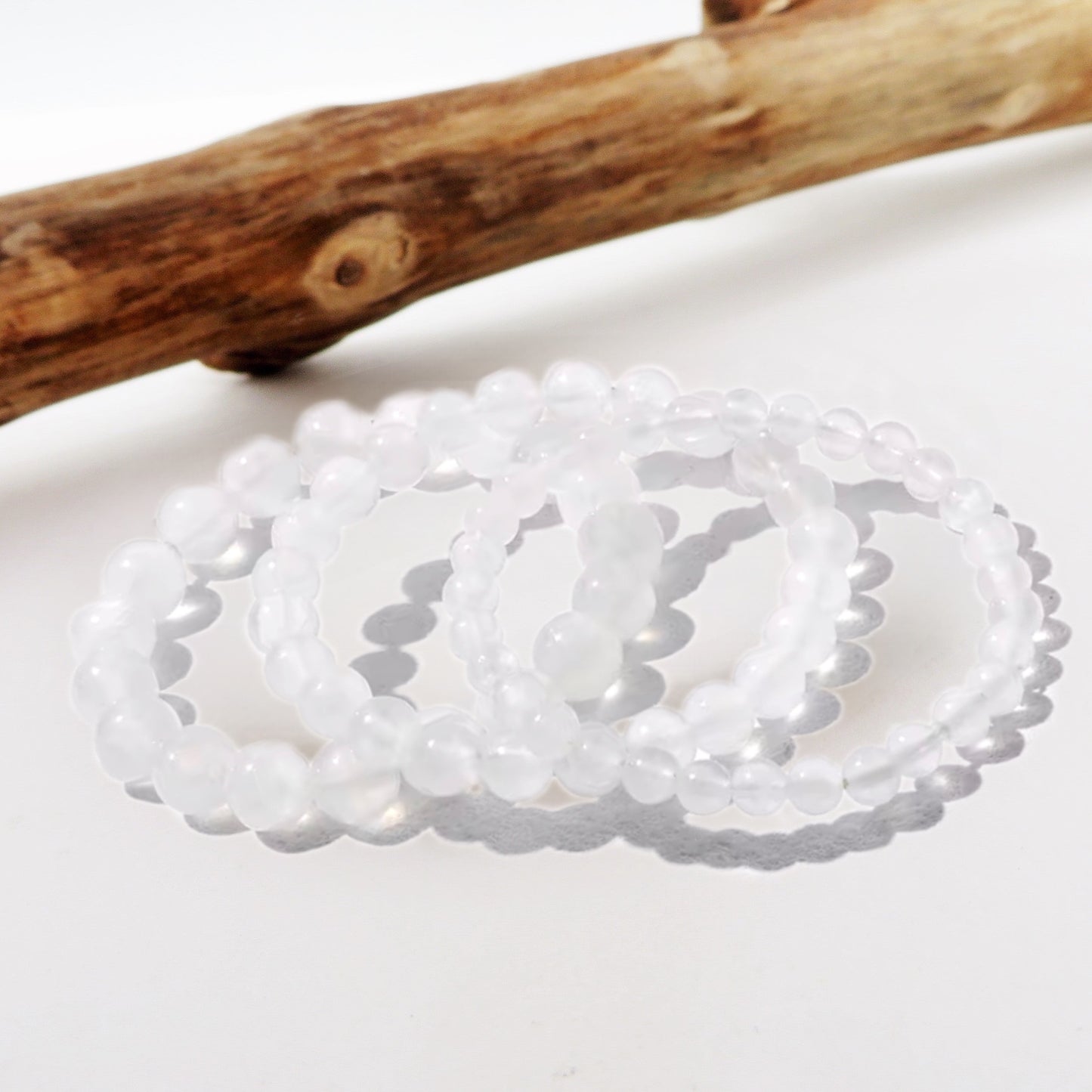 CHANDRAKANTA ~ Bracciale in MOONSTONES naturale ~ qualita' AAA