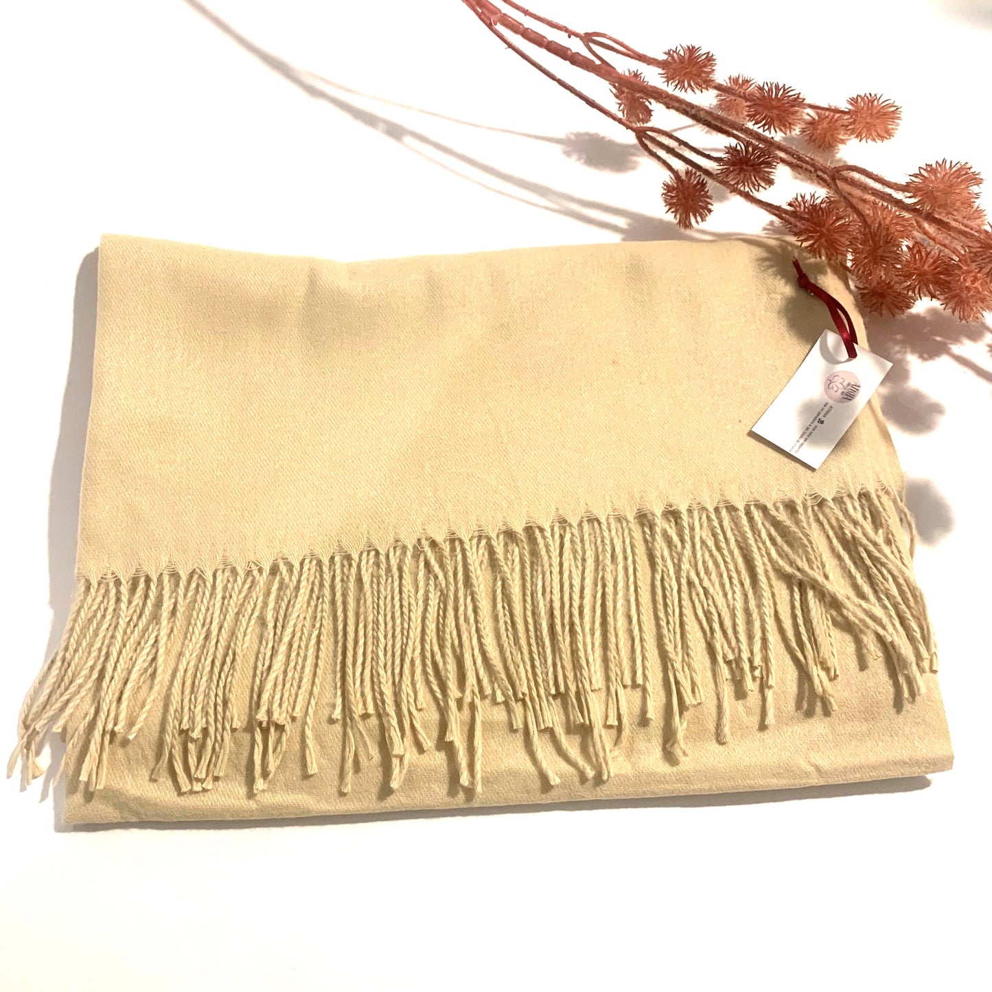 PASH - Sciarpa 80% Viscosa 15% Lana 5% Cashemire ~ tipo Pashmina