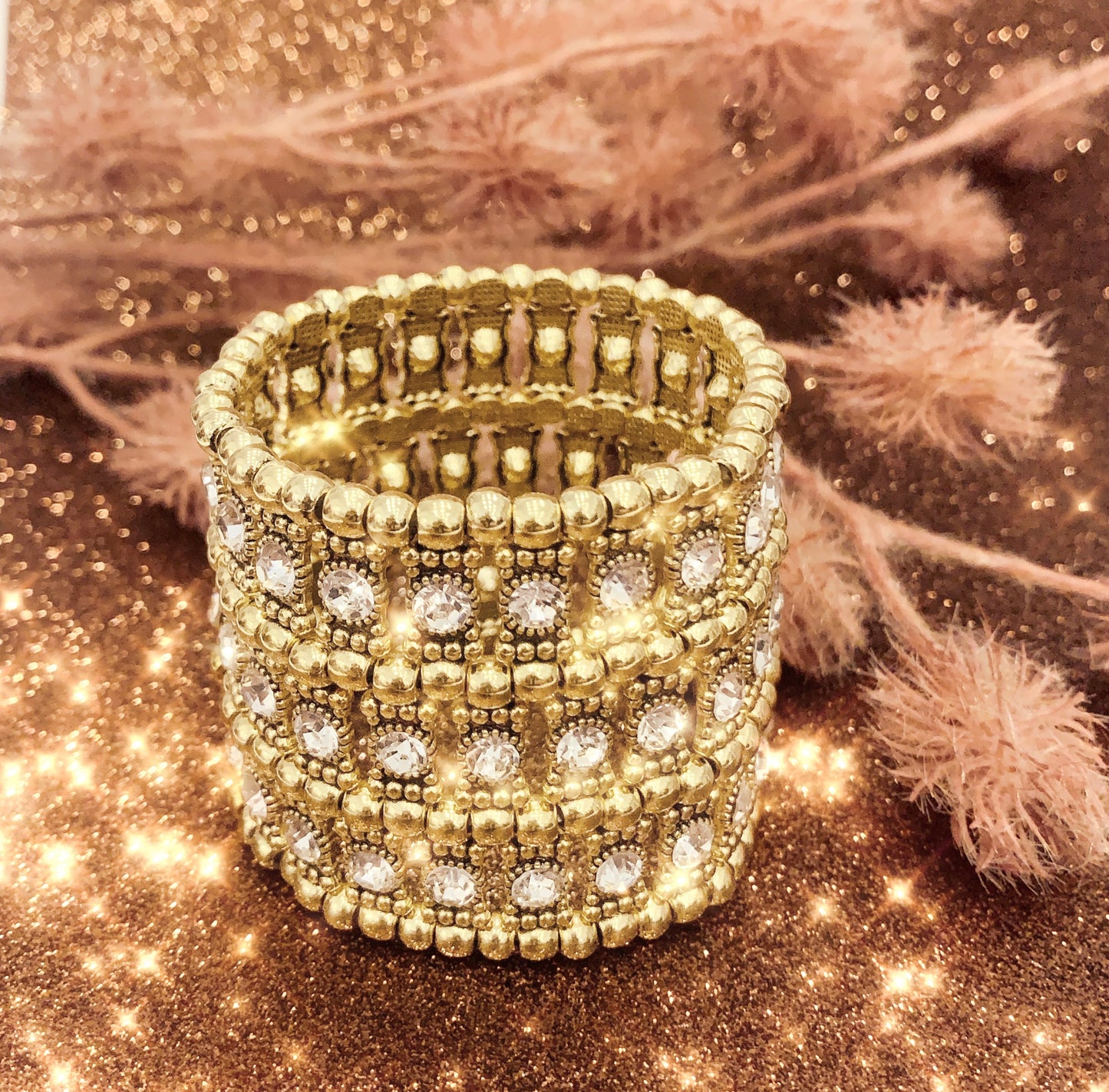 DĀKINĪ ~ Iconic new Millennium ~ Bracciale elastico etno-chic