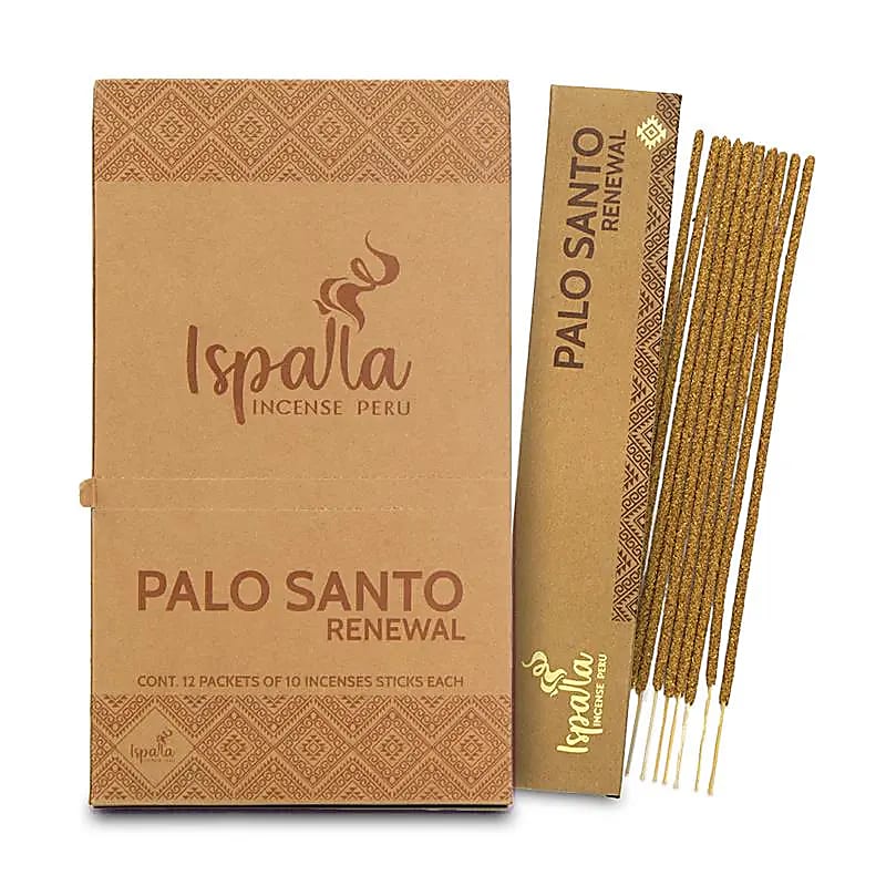 INCENSO PALO SANTO RENEWAL  ~ ATISHA FRAGRANCES Incenso Naturale 100% Artigianale - made in PERÚ ~