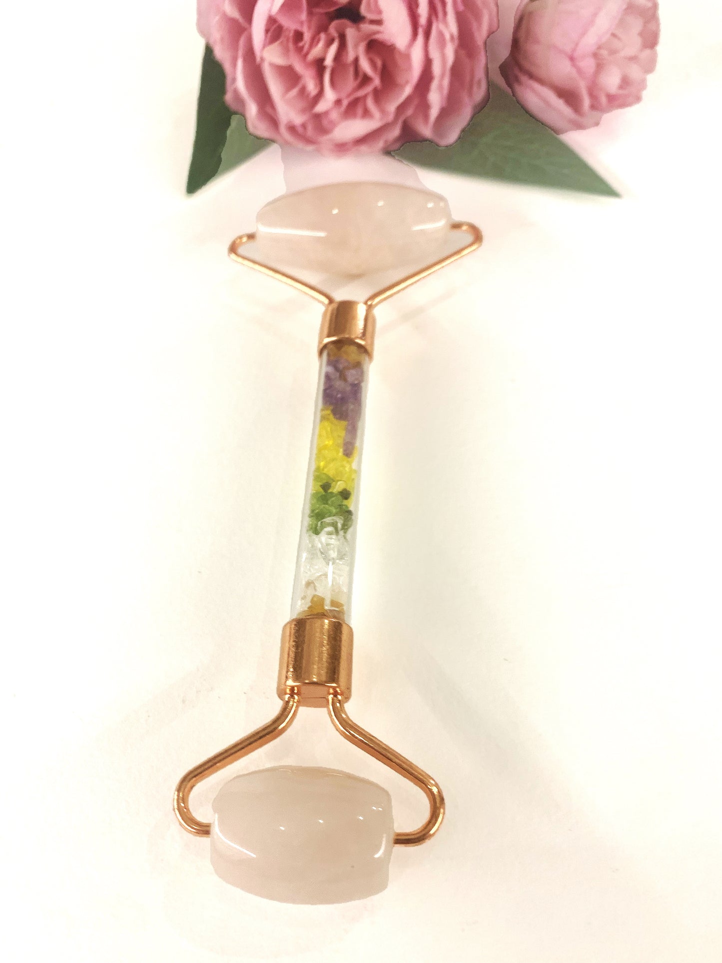 SKIN STONE - Rullo per skin care e massaggio al viso in pietra dura naturale