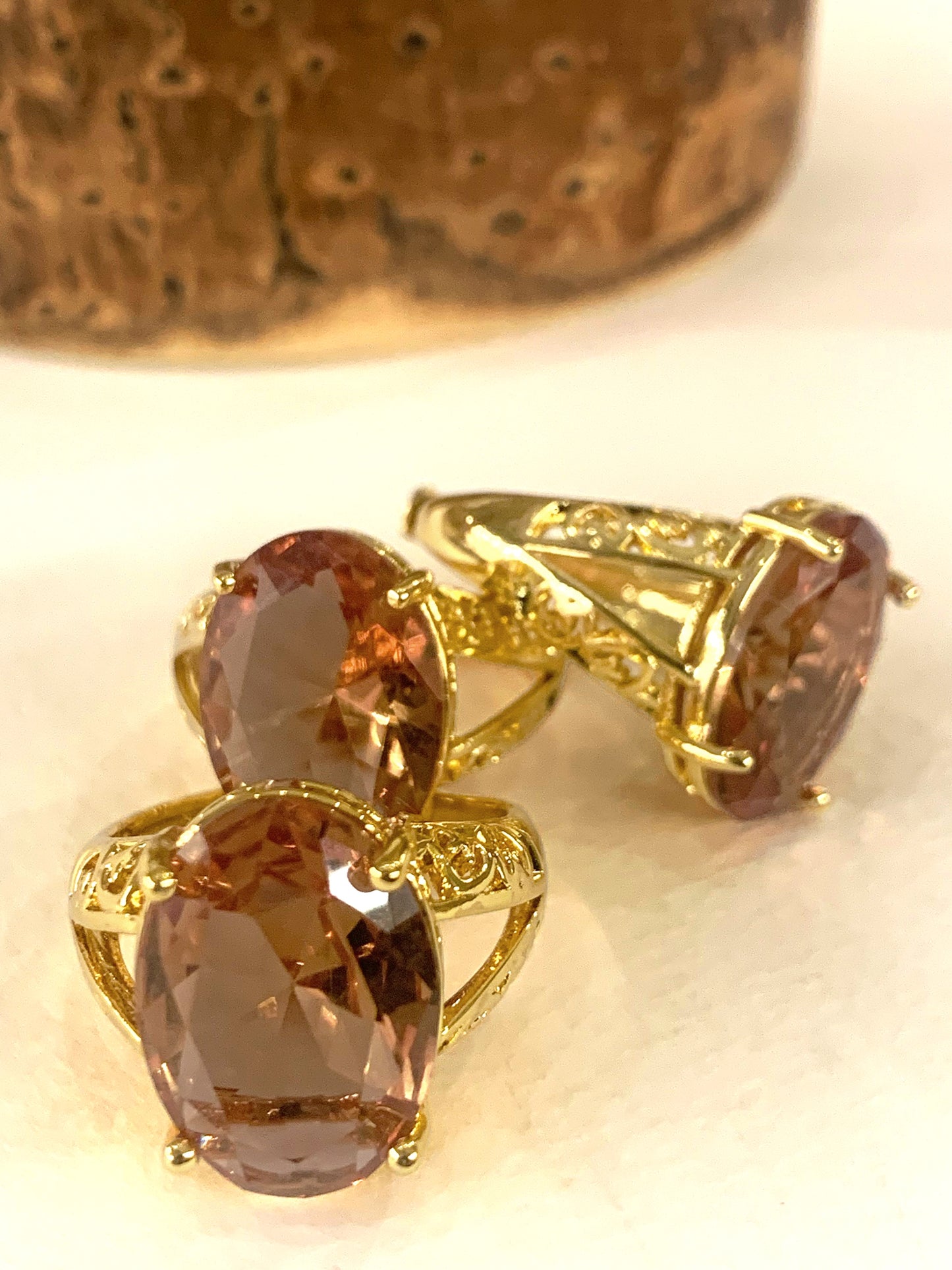 RANI ~ Anello regolabile con Zultanite  naturale -