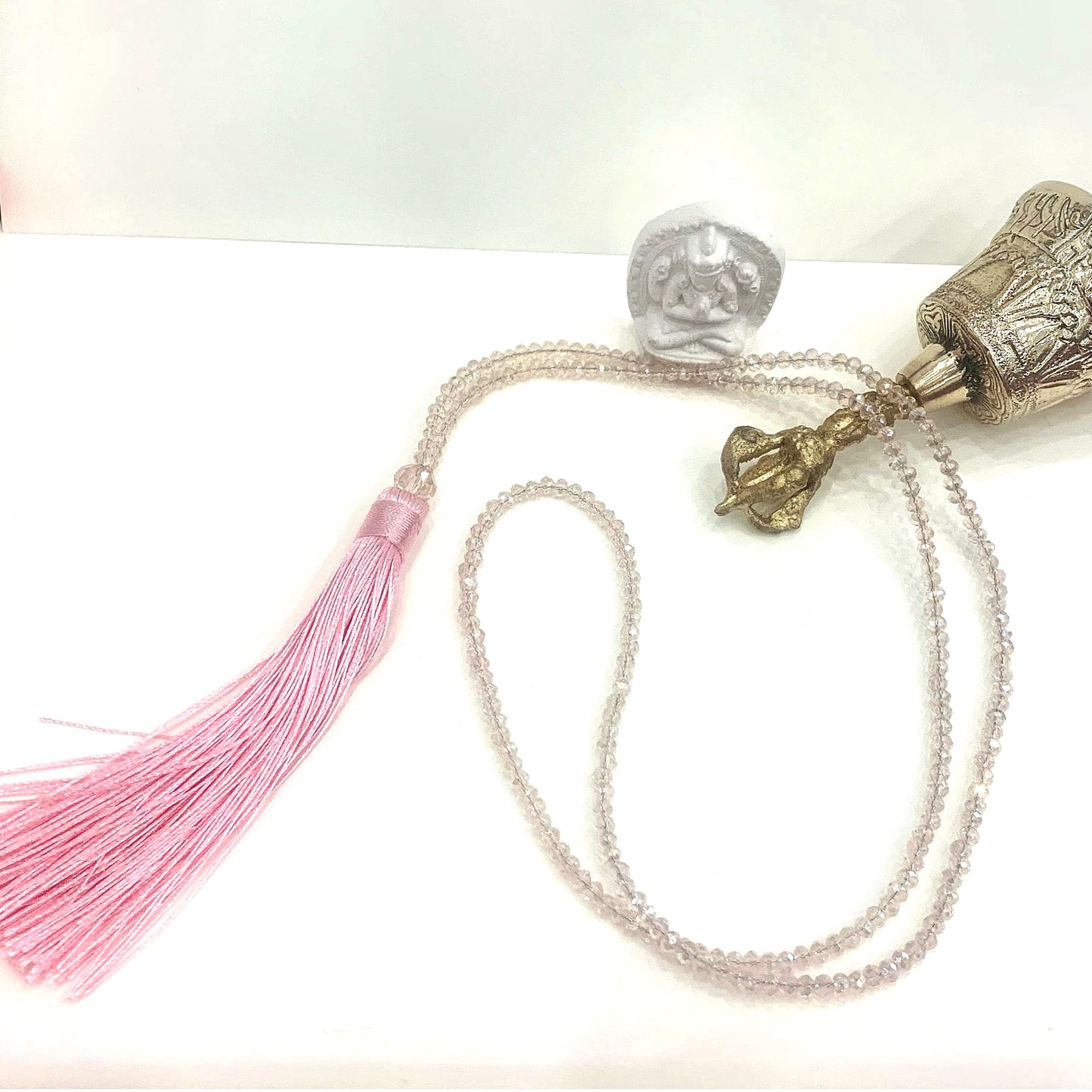 PEMA ~ Collana JAPAMALA in cristalli naturali