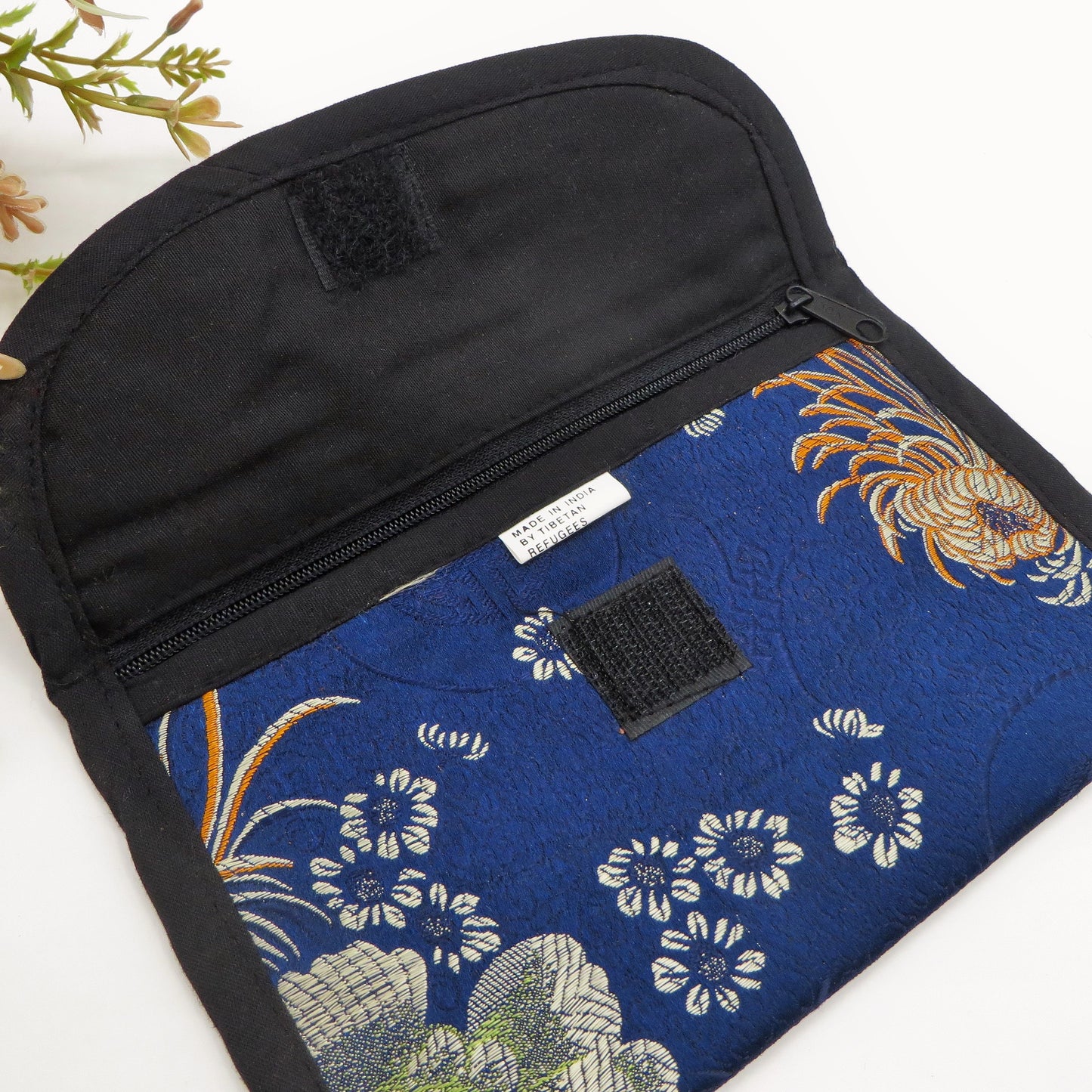 TIBETAN WALLET  ~ portafogli in broccato di seta Tibetana ~