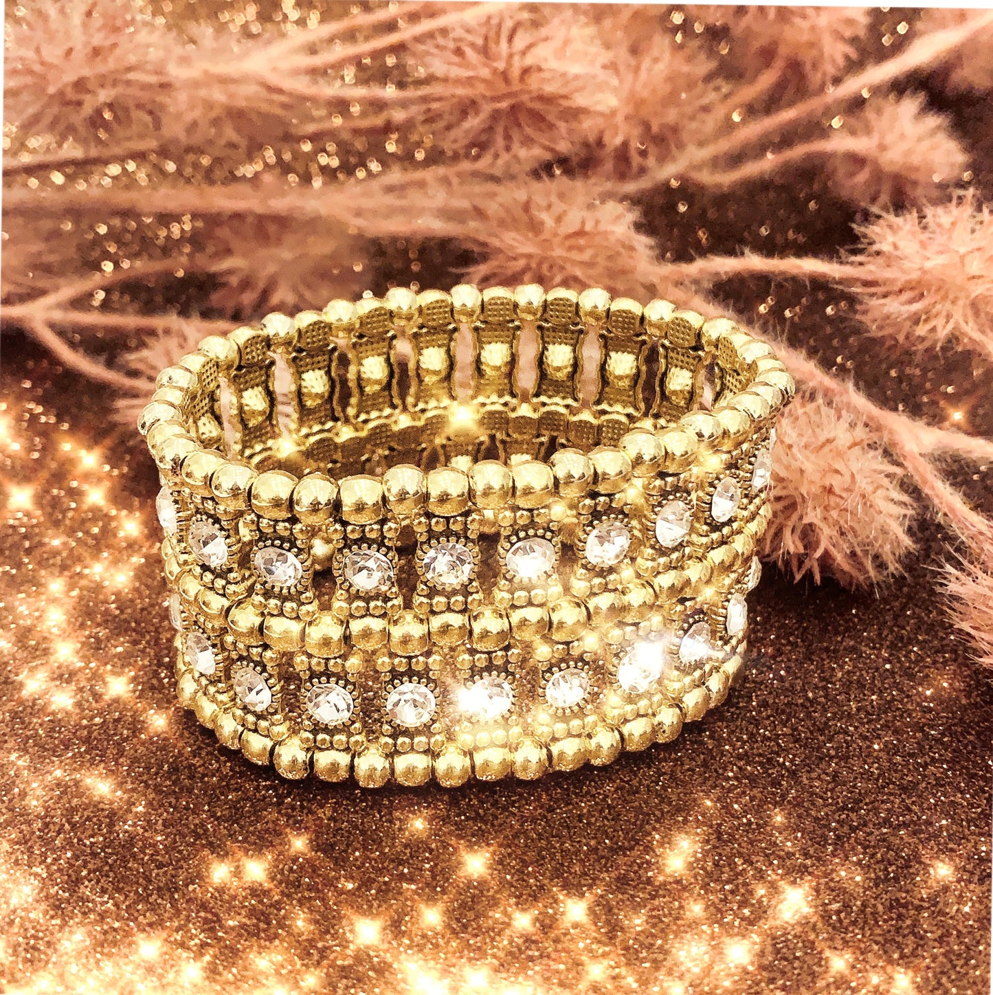 DĀKINĪ ~ Iconic new Millennium ~ Bracciale elastico etno-chic