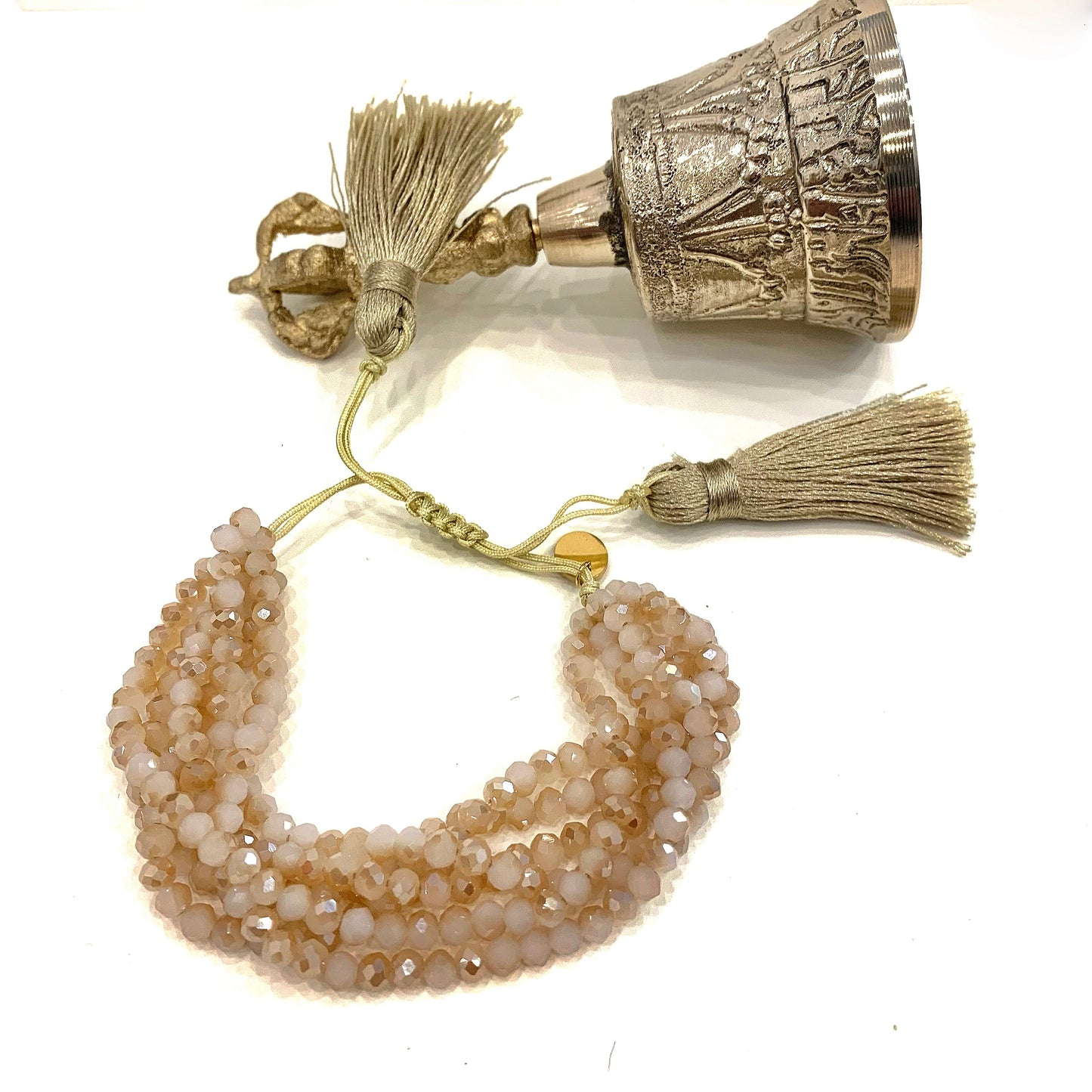 PEMA ~ bracciale JAPAMALA in cristalli naturali