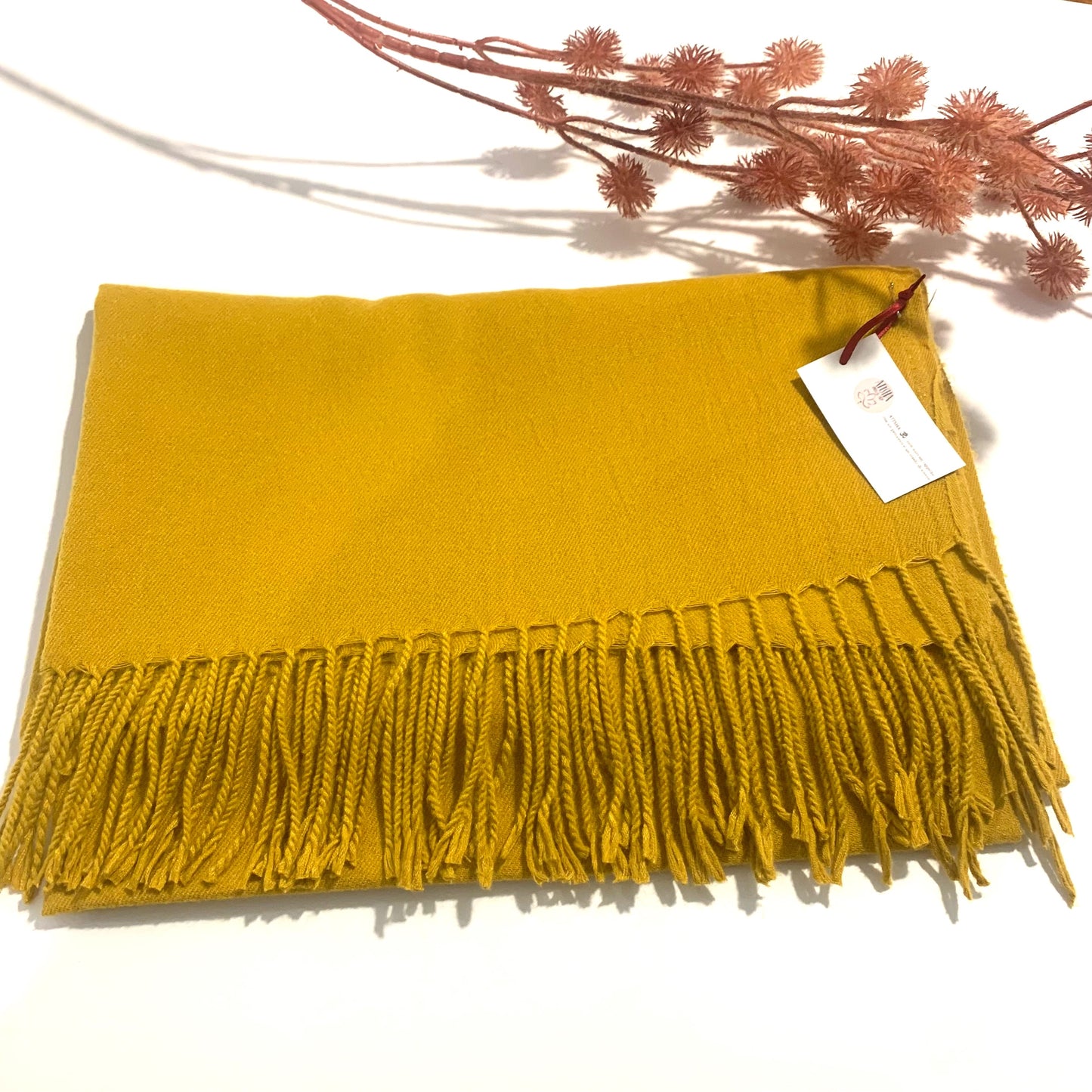 PASH - Sciarpa 80% Viscosa 15% Lana 5% Cashemire ~ tipo Pashmina