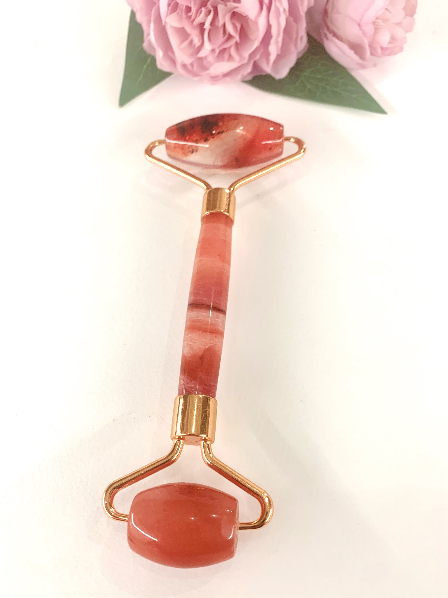 SKIN STONE - Rullo per skin care e massaggio al viso in pietra dura naturale