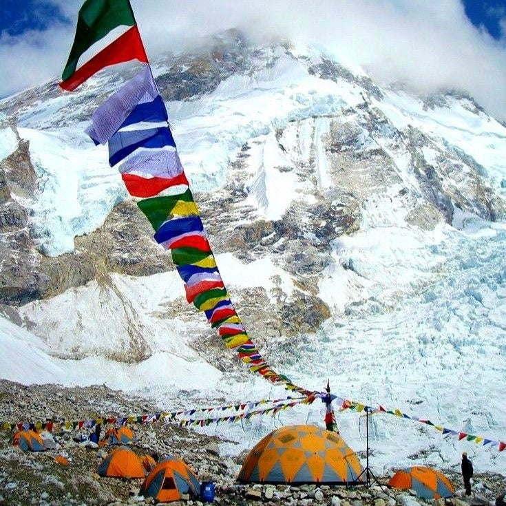 TIBETAN PRAYER FLAG ~ bandierine Tibetane formato mini