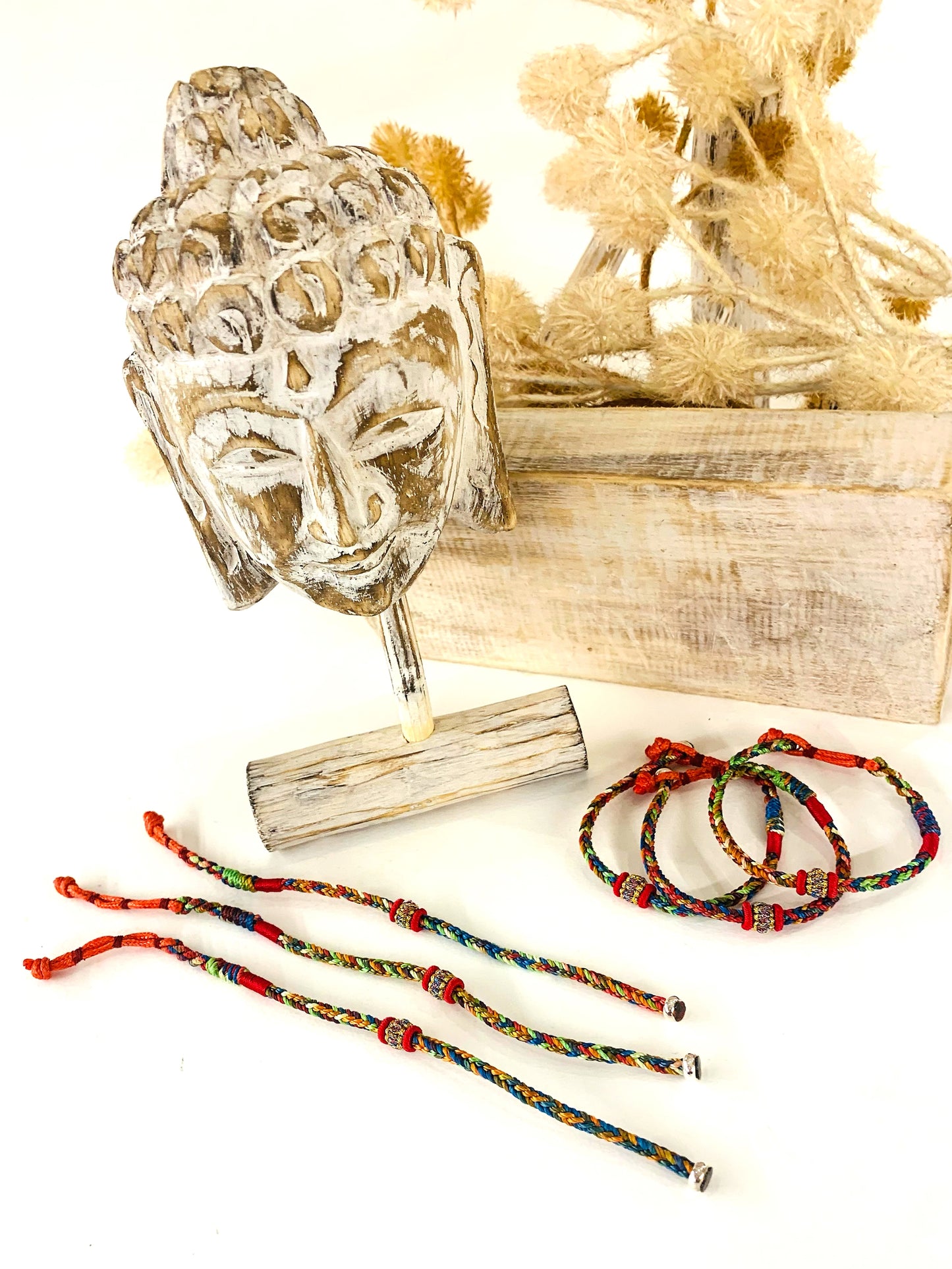 NORBU ~ BRACCIALE TIBET SU CORDINO