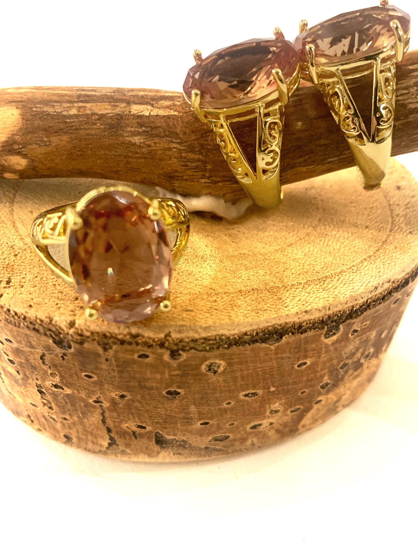RANI ~ Anello regolabile con Zultanite  naturale -