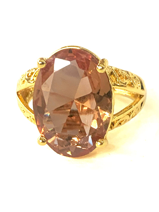 RANI ~ Anello regolabile con Zultanite  naturale -