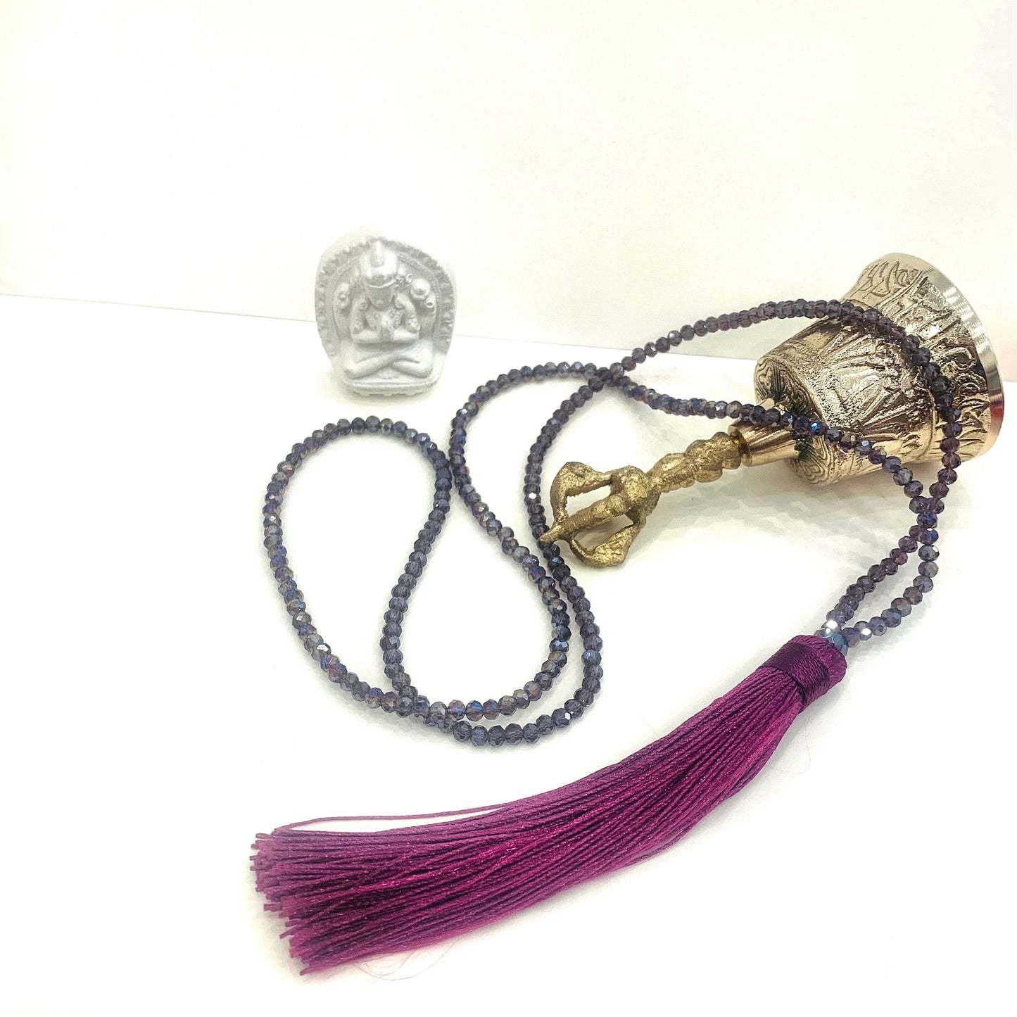 PEMA ~ Collana JAPAMALA in cristalli naturali