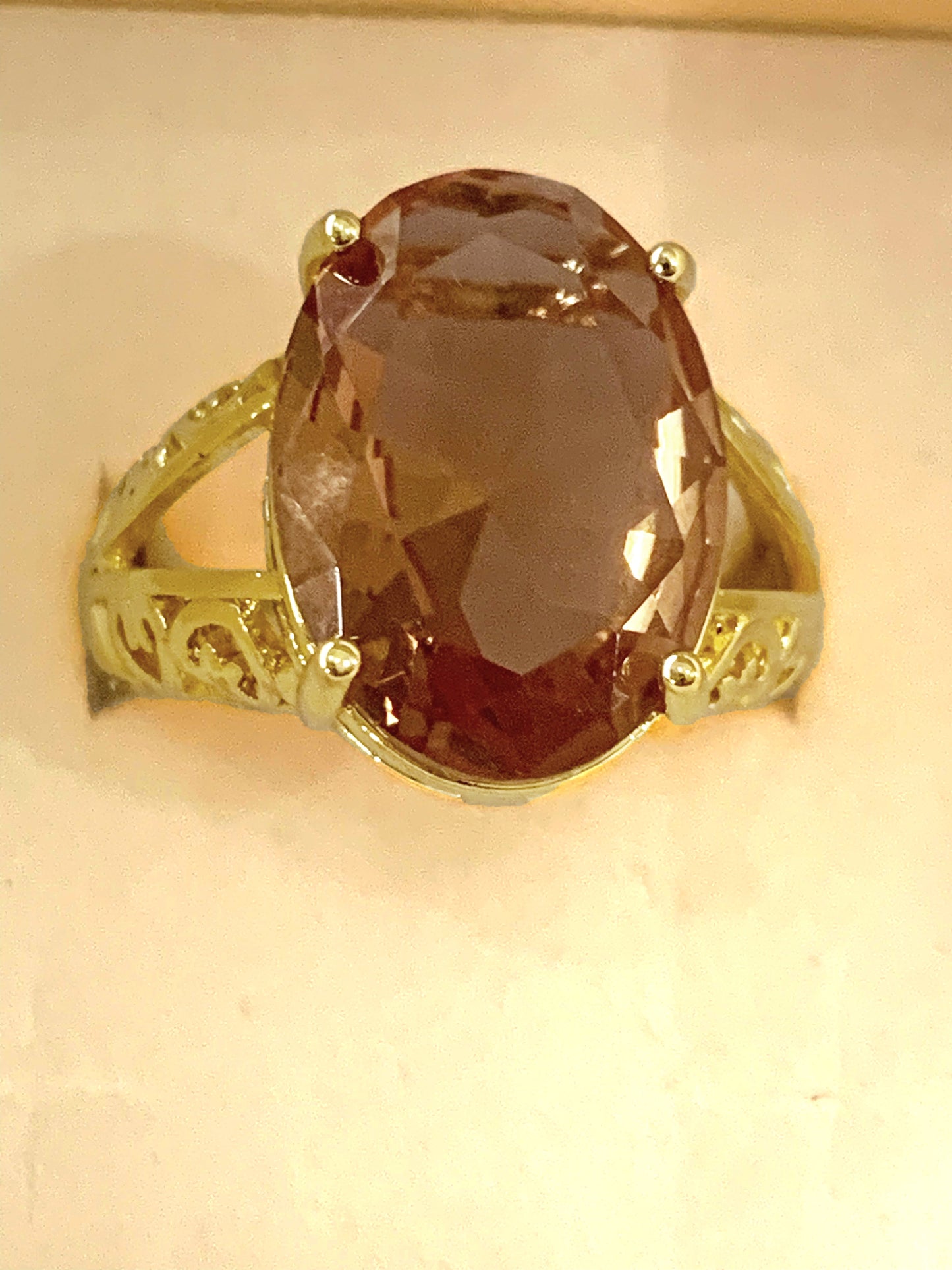 RANI ~ Anello regolabile con Zultanite  naturale -