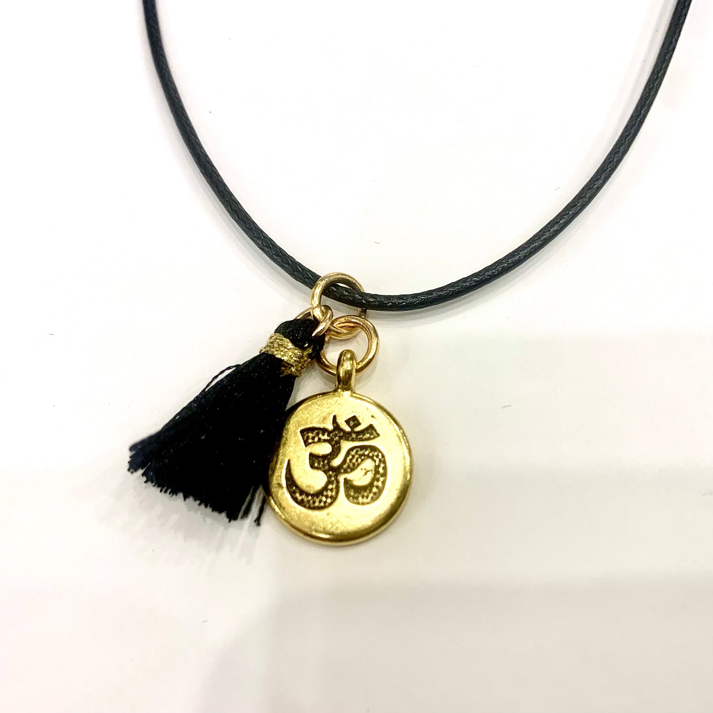 Bushido in Kanji~Pendenti su cordino cerato con nappina