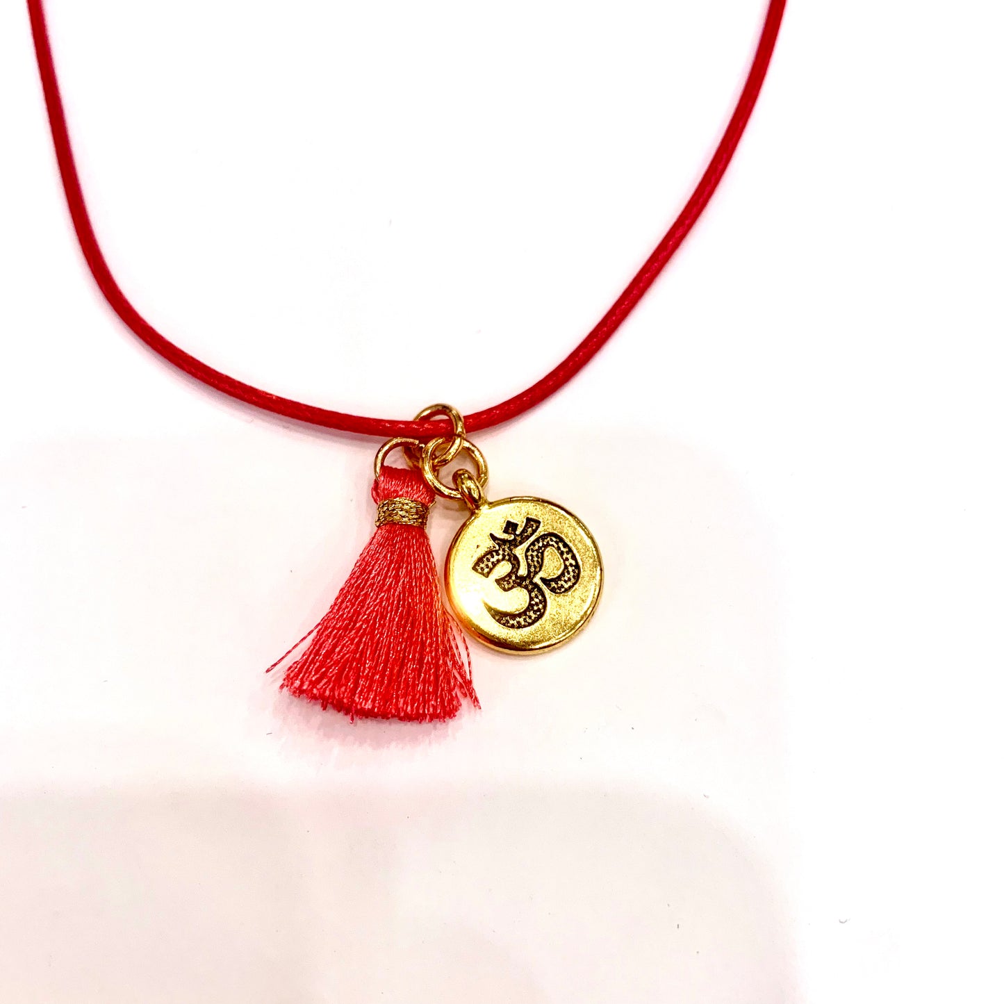 Bushido in Kanji~Pendenti su cordino cerato con nappina