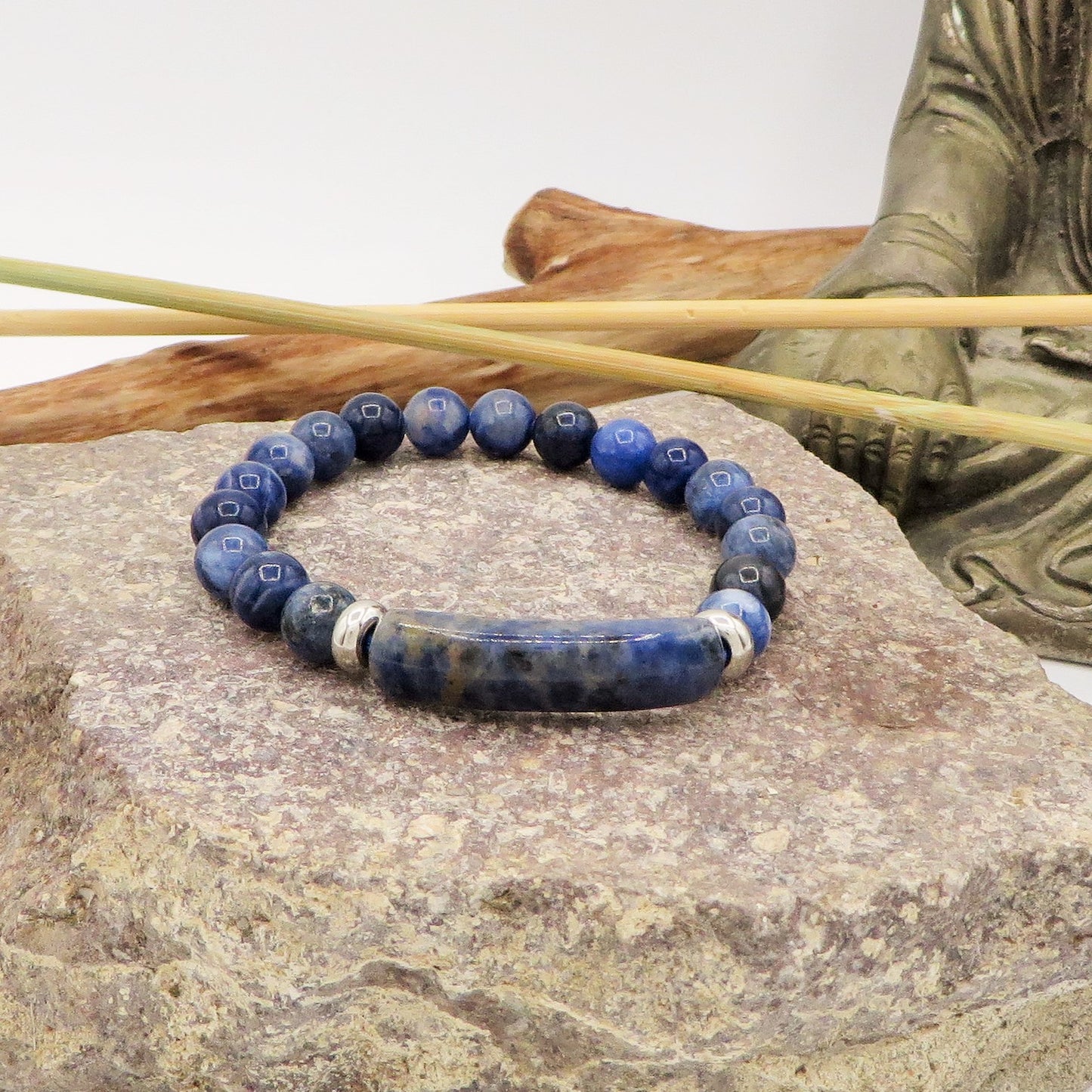 DOLMA Bracciale elasticizzato SODALITE