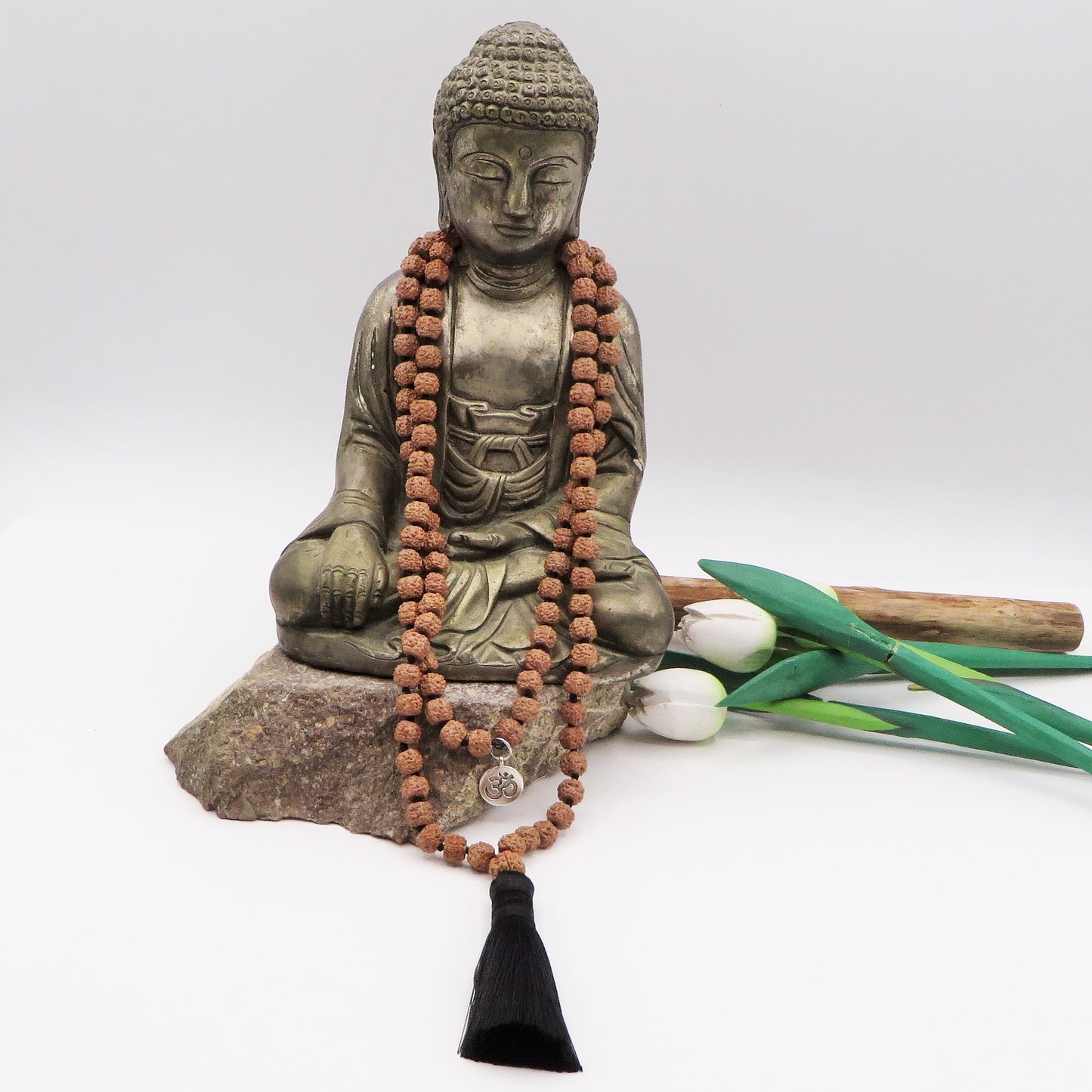 ÖSEL ~ JAPAMALA 108 grani in Semi di Rudraksha