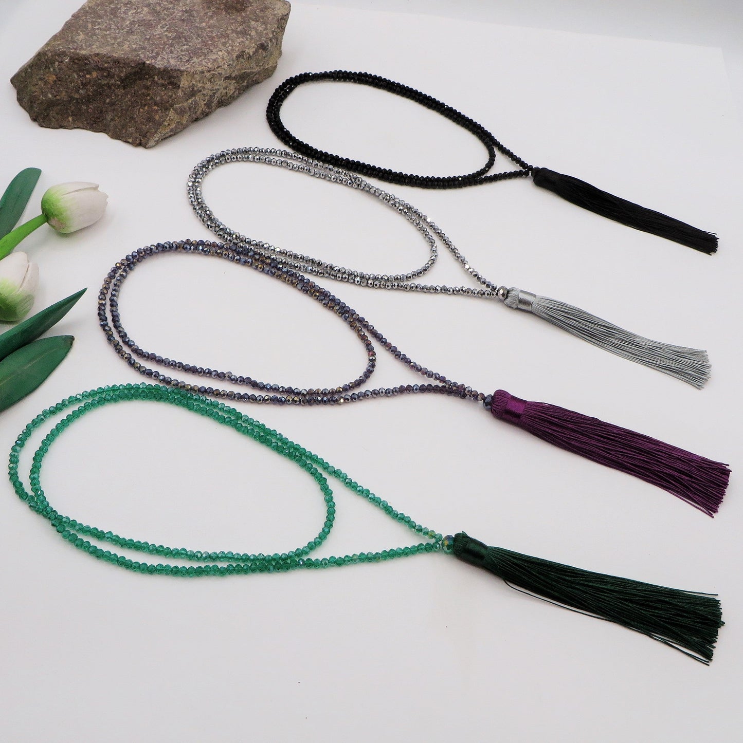 PEMA ~ bracciale JAPAMALA in cristalli naturali