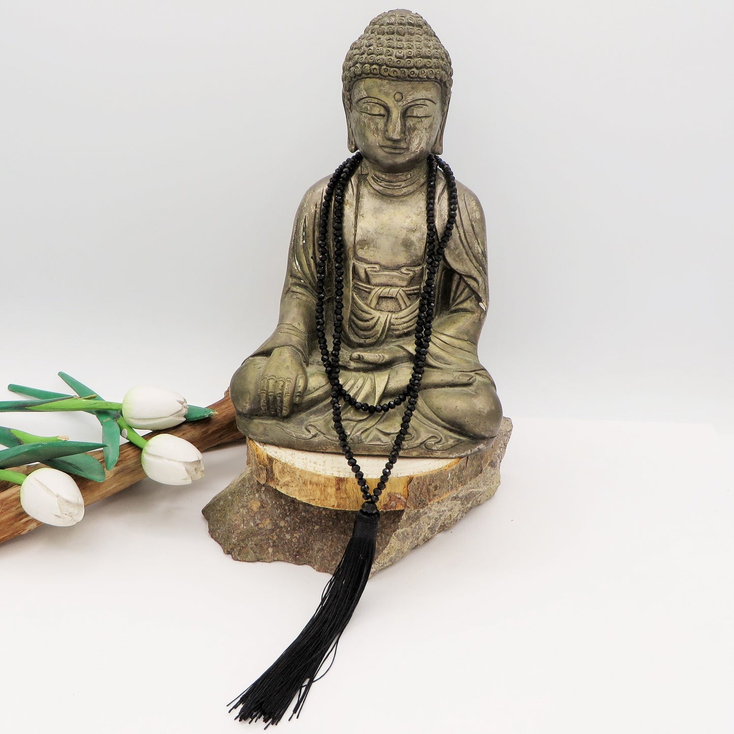 PEMA ~ Collana JAPAMALA in cristalli naturali